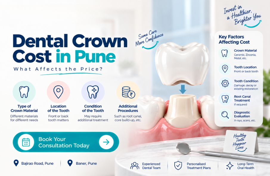 Dental crown cost in Pune